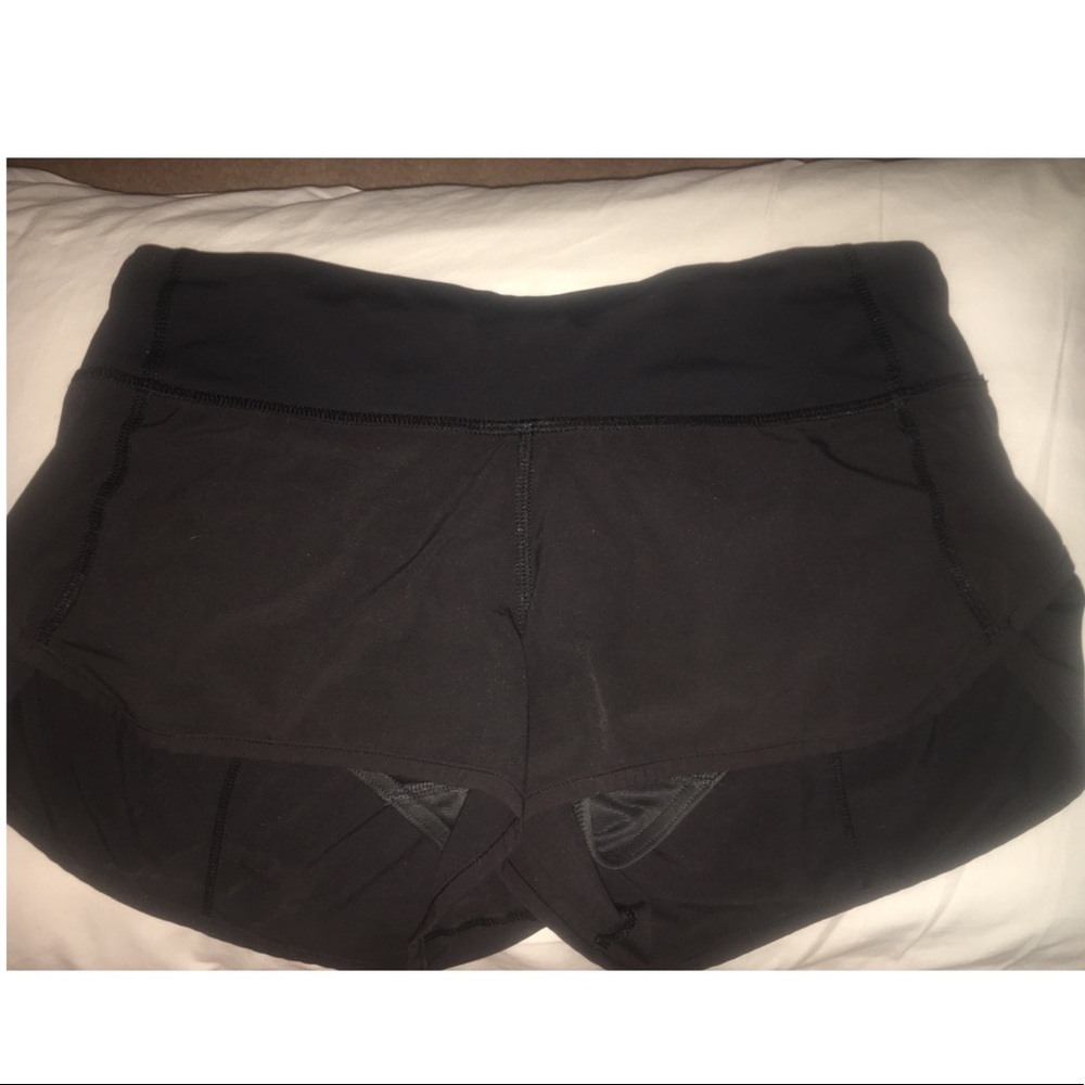 Black Lululemon Running Shorts